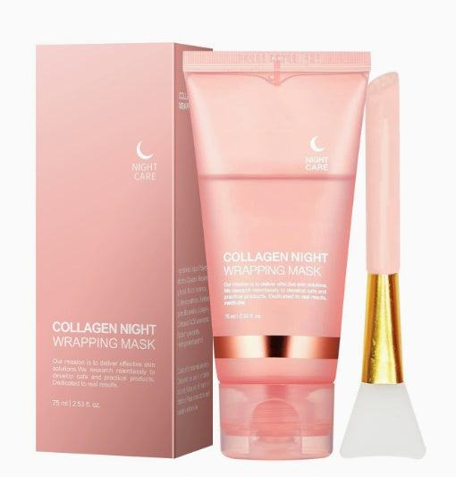Maschera al collagene notte